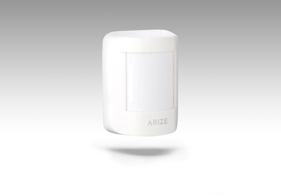 Head-on shot of the 2nd-generation Arize Motion Sensor.