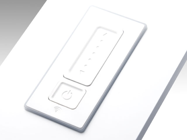 The Arize Smart Dimmer Switch from above.