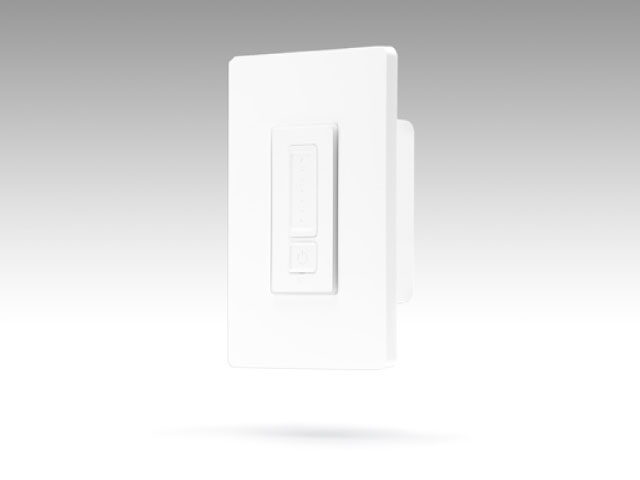 Side profile of the Arize Smart Dimmer Switch.