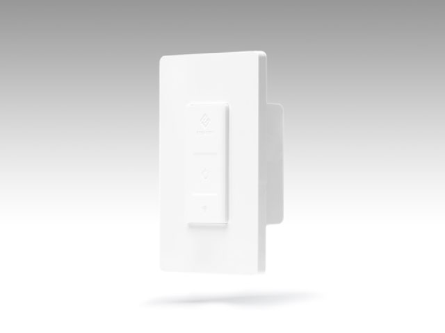 Side profile of the Arize Smart Light Switch.